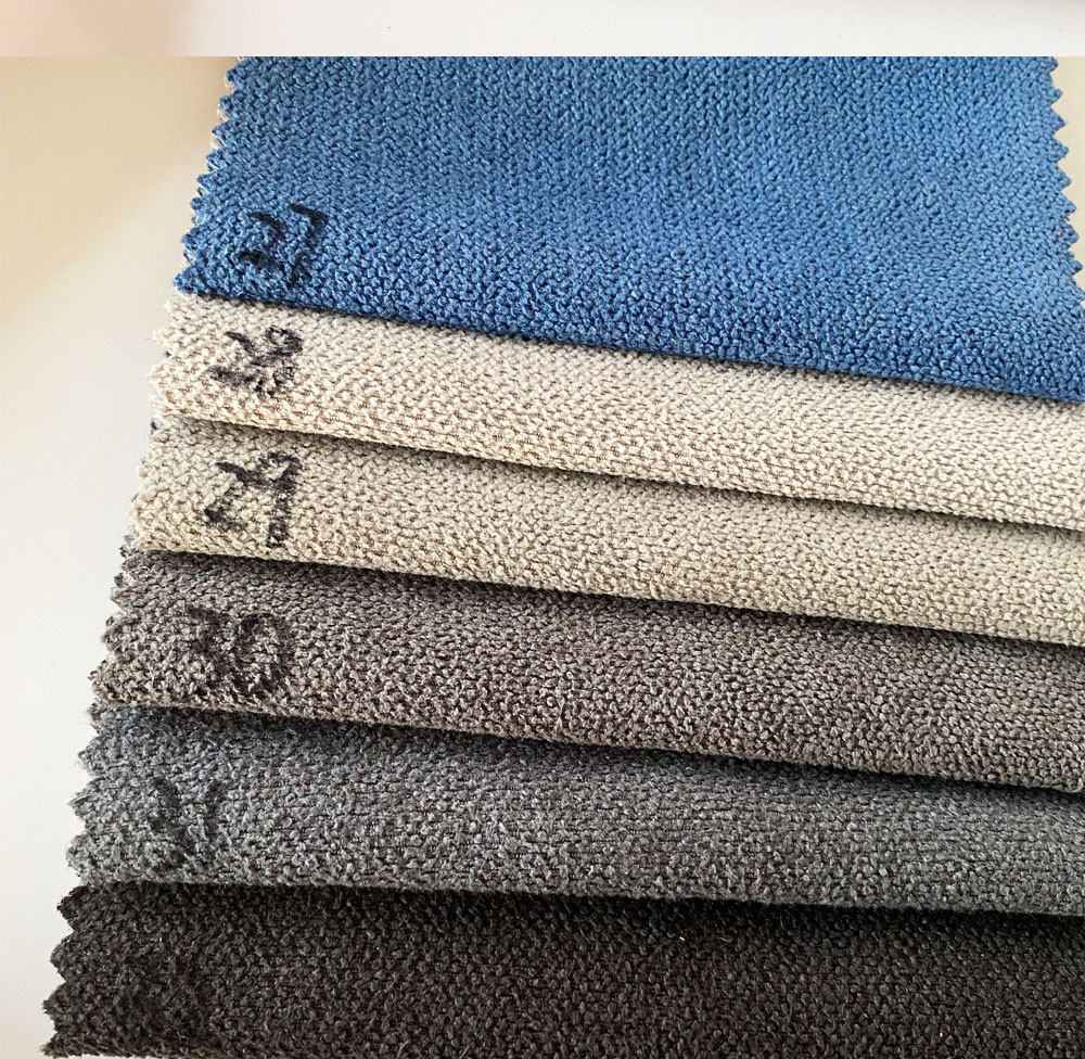 沙发布料 冰雪绒针织纯色雪花绒布 短毛颗粒绒抱枕软包拉毛布料