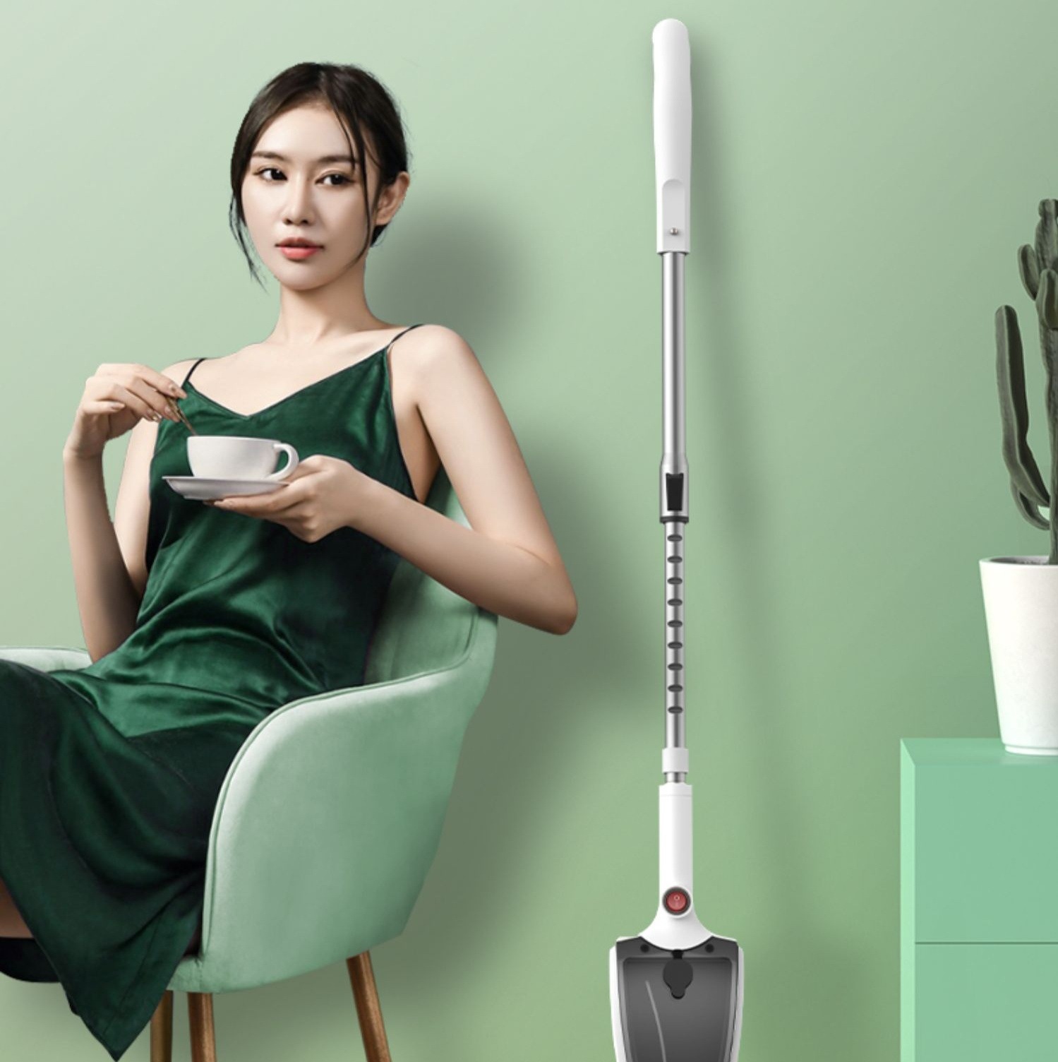 蒸汽拖把家用多功能电动拖把高温蒸气清洁机非无线拖地机扫地神器