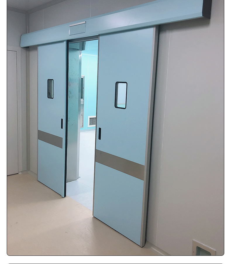 手术室自动平移门脚踏指纹开关电动感应门单双开净化门医院气密门