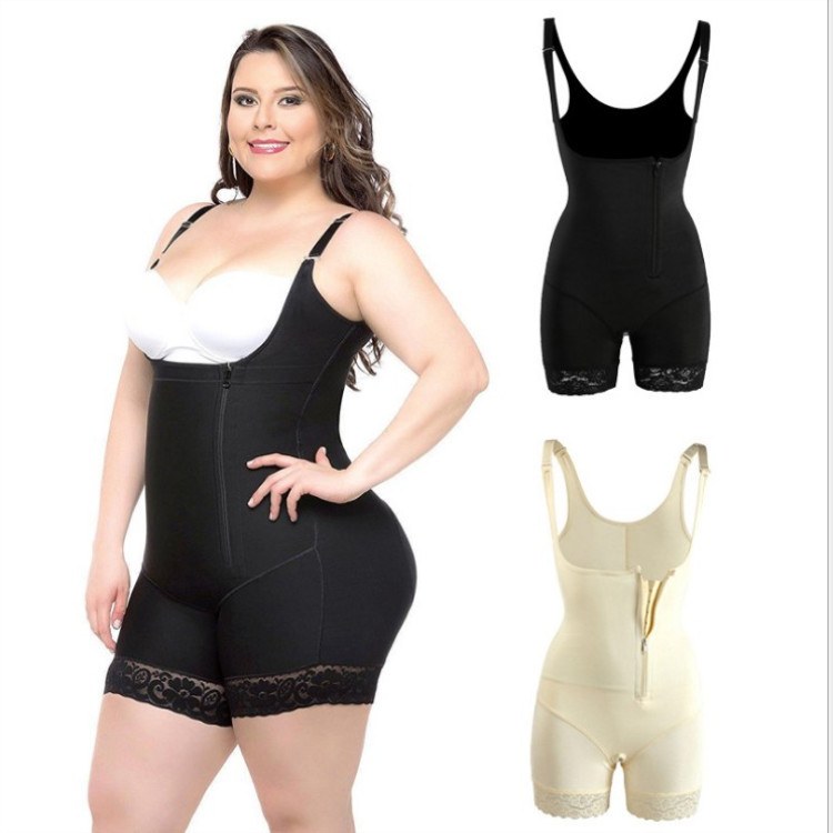 Best Seller in Europe and America One-Piece Corset Latex Waist Support Corset Postpartum Belly Contraction Waist Girdling Hip Lift Body Shaping Tights