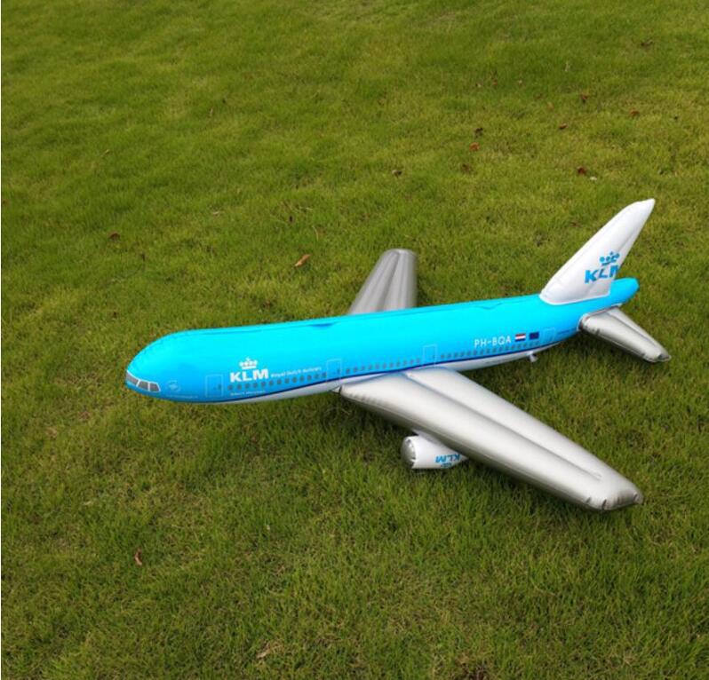 工厂定制pvc充气飞机儿童玩具模拟客机战斗机模型充气场景道具