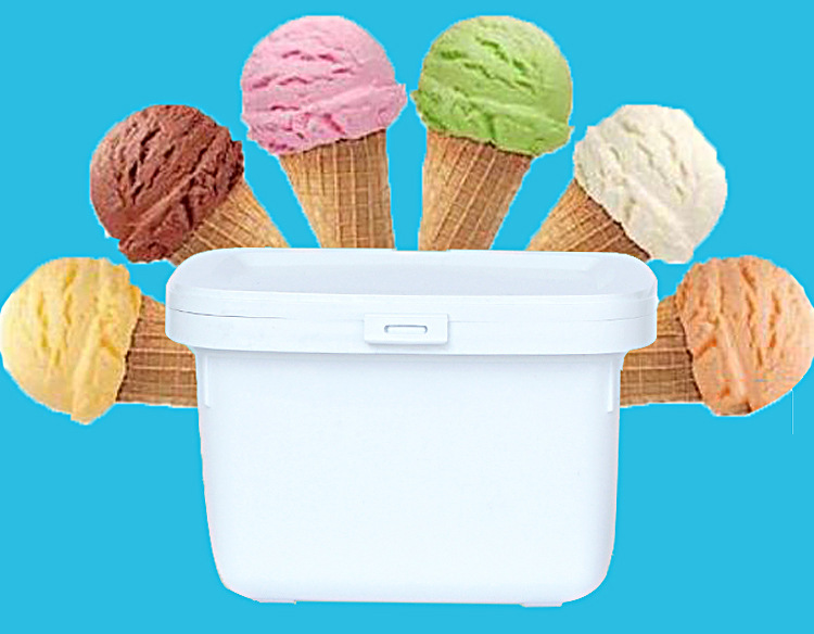 直销500g食品级雪糕冰激凌/冰淇淋盒咸菜盒包装盒豆瓣酱盒可定制