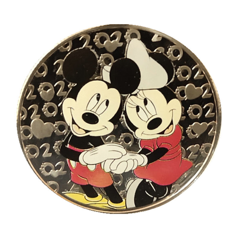 供应米奇小朋友纪念币把玩纪念章卡通硬币 定制会销礼品批发1-3元