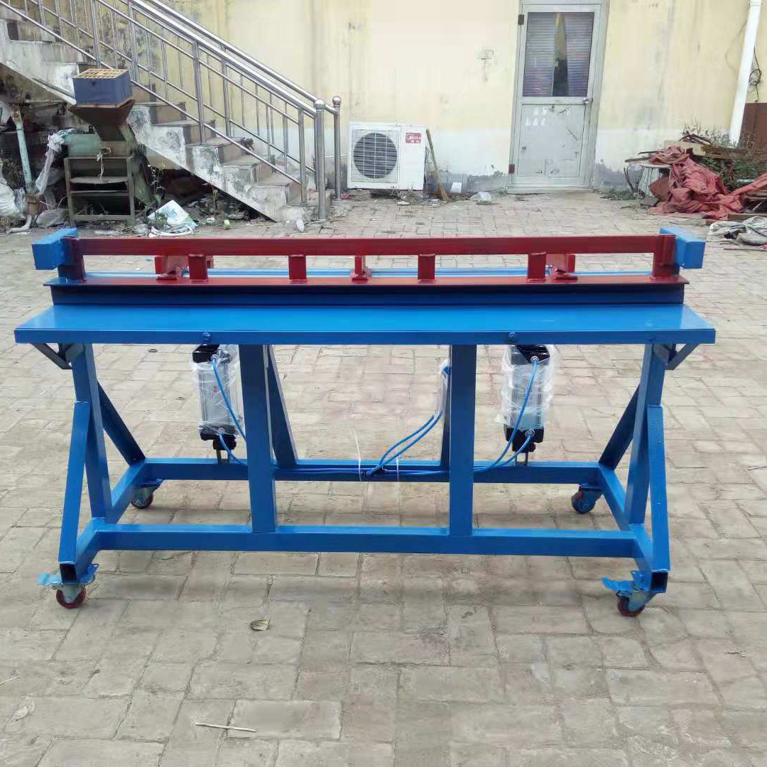 供应手动折边机金刚网手动折板机钢板折弯机气动折边机