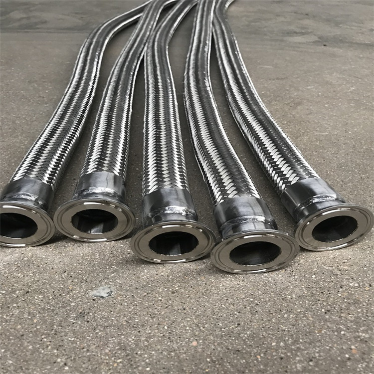 卡箍式金属软管松套法兰金属软管包塑金属软管扳把式金属软管