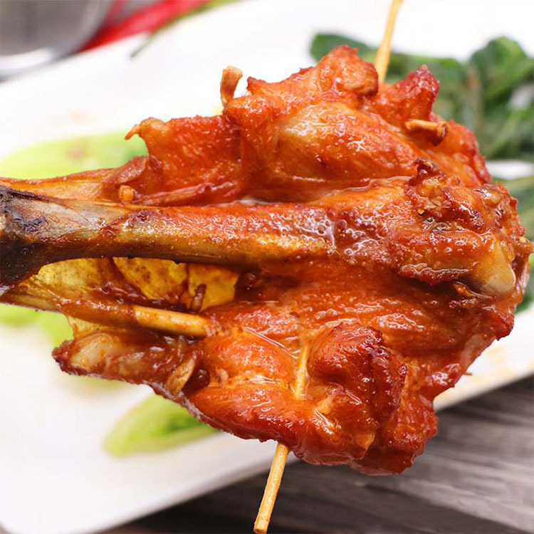 蝴蝶腿串 8串/袋 生鲜鸡腿 网红烧烤蝴蝶鸡腿 冷冻半成品特殊小吃