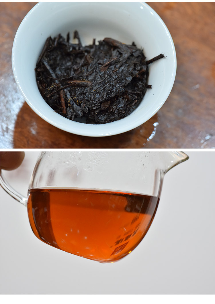 黑茶湖南安化白沙溪1995年特茯450g广东干仓陈年黑茶批发询价