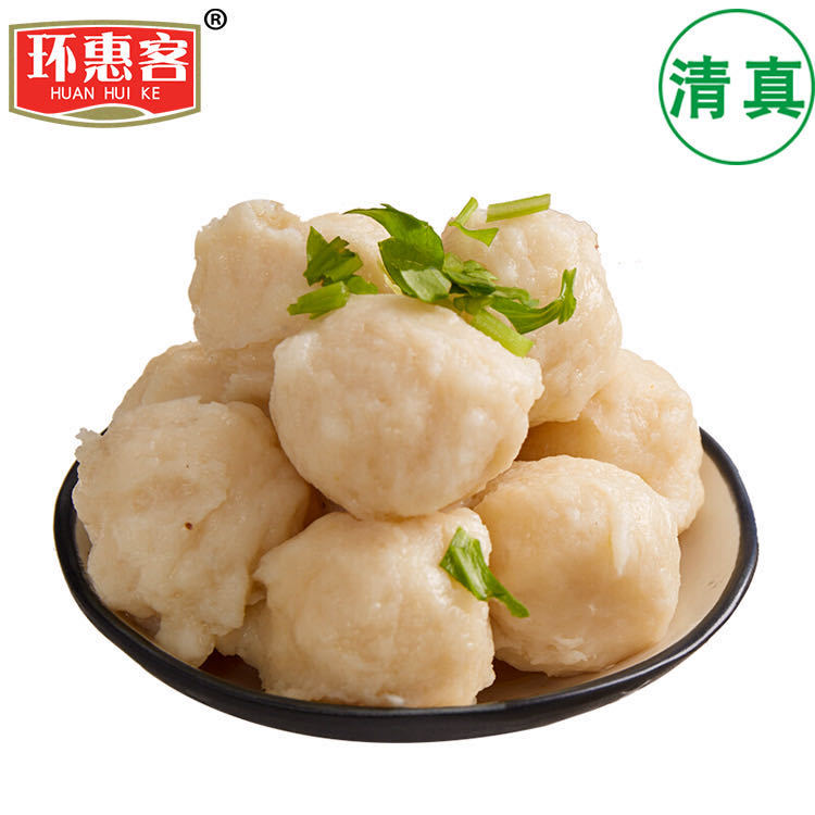 环惠客花枝丸墨鱼丸花枝丸冷冻食品火锅料理关东煮串串食材