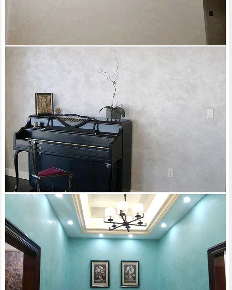 家装功能墙面涂料背景墙保质期18(个月)单件净重1000(g)颜色天鹅绒