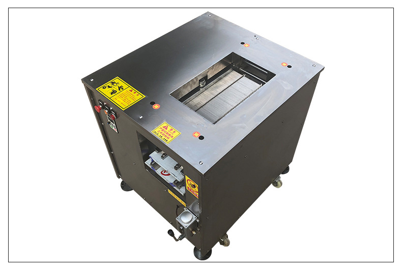 福宏厂家现货全新升级自动斜切鱼片机酸菜鱼石锅鱼店专用