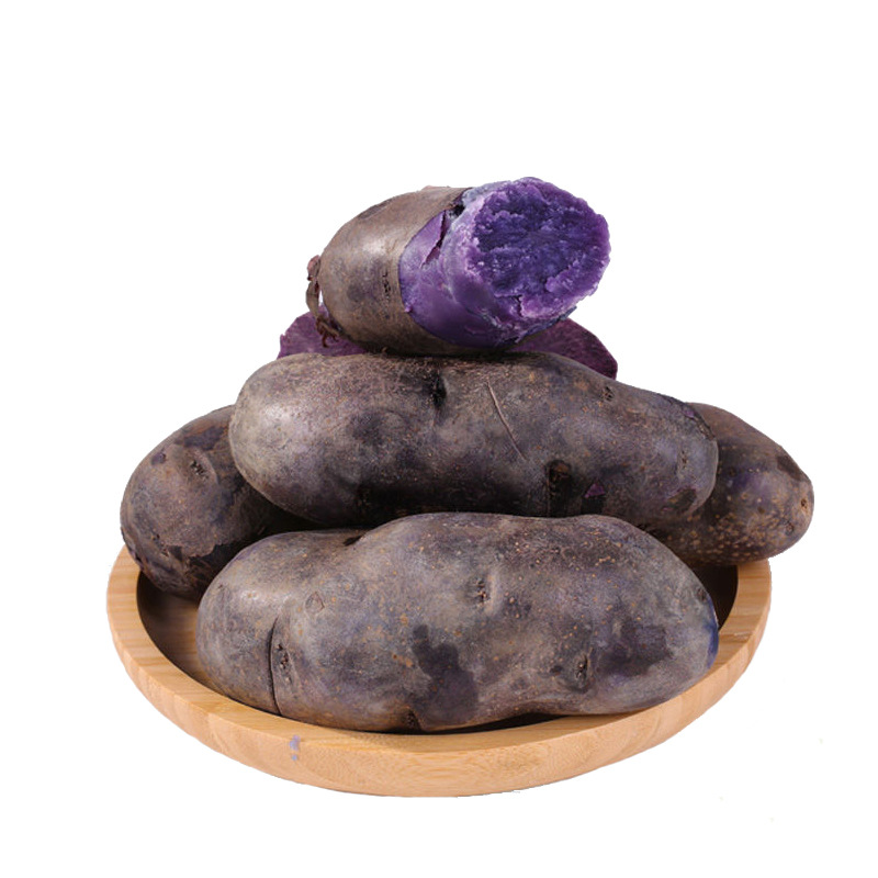 5斤包邮 2019年新鲜现挖黑土豆农家自产马铃薯黑洋芋黑金刚黑美人