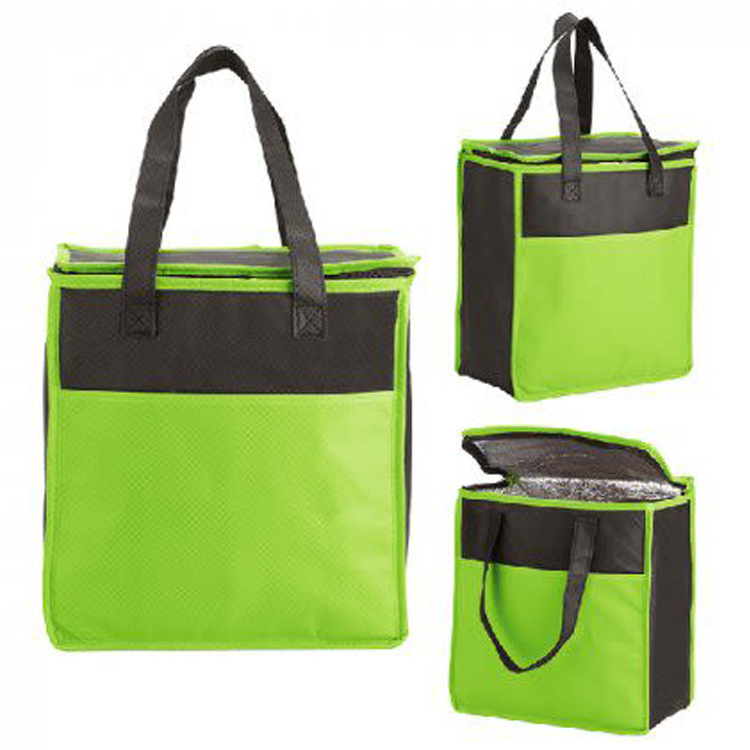 无纺布手提保温袋拼接加厚保温包覆膜冰包保温午餐袋/包厂家直销