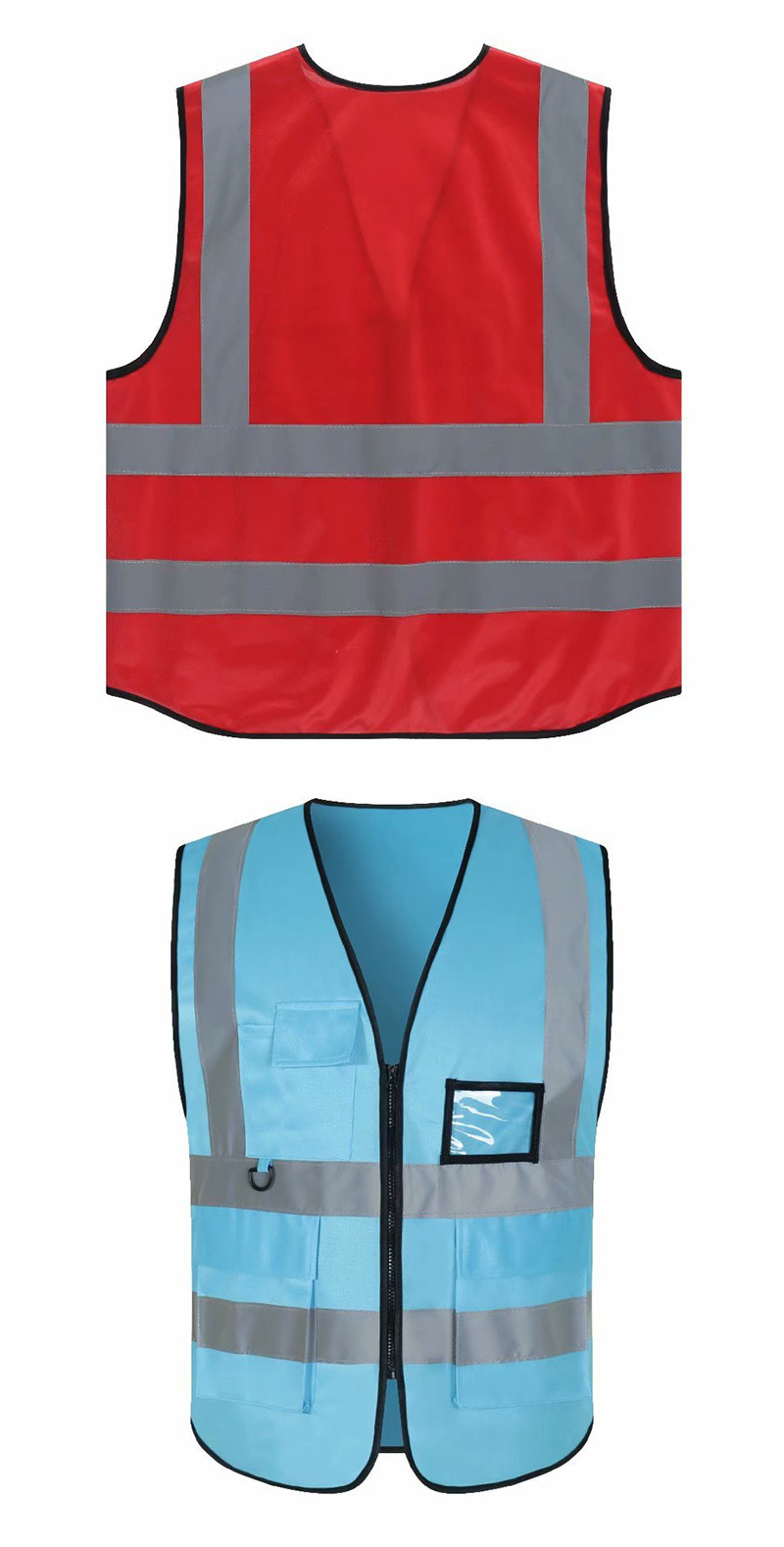 高端反光马甲定做交管路政工程马甲环卫工背心骑行夜光马甲印logo