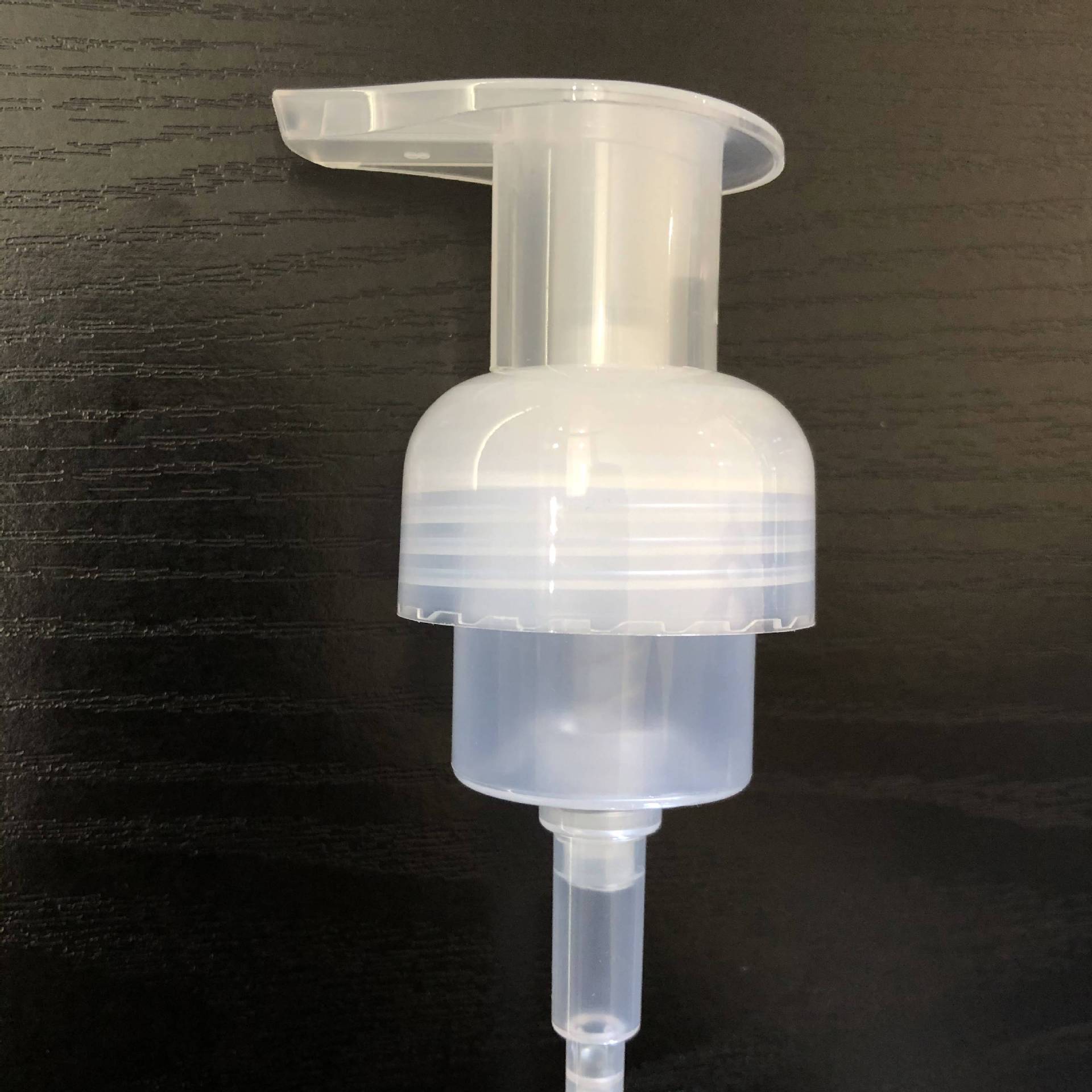 现货供应泡沫泵 乳液泵 泡沫洗手液泵头 40牙带薄片泡沫泵头