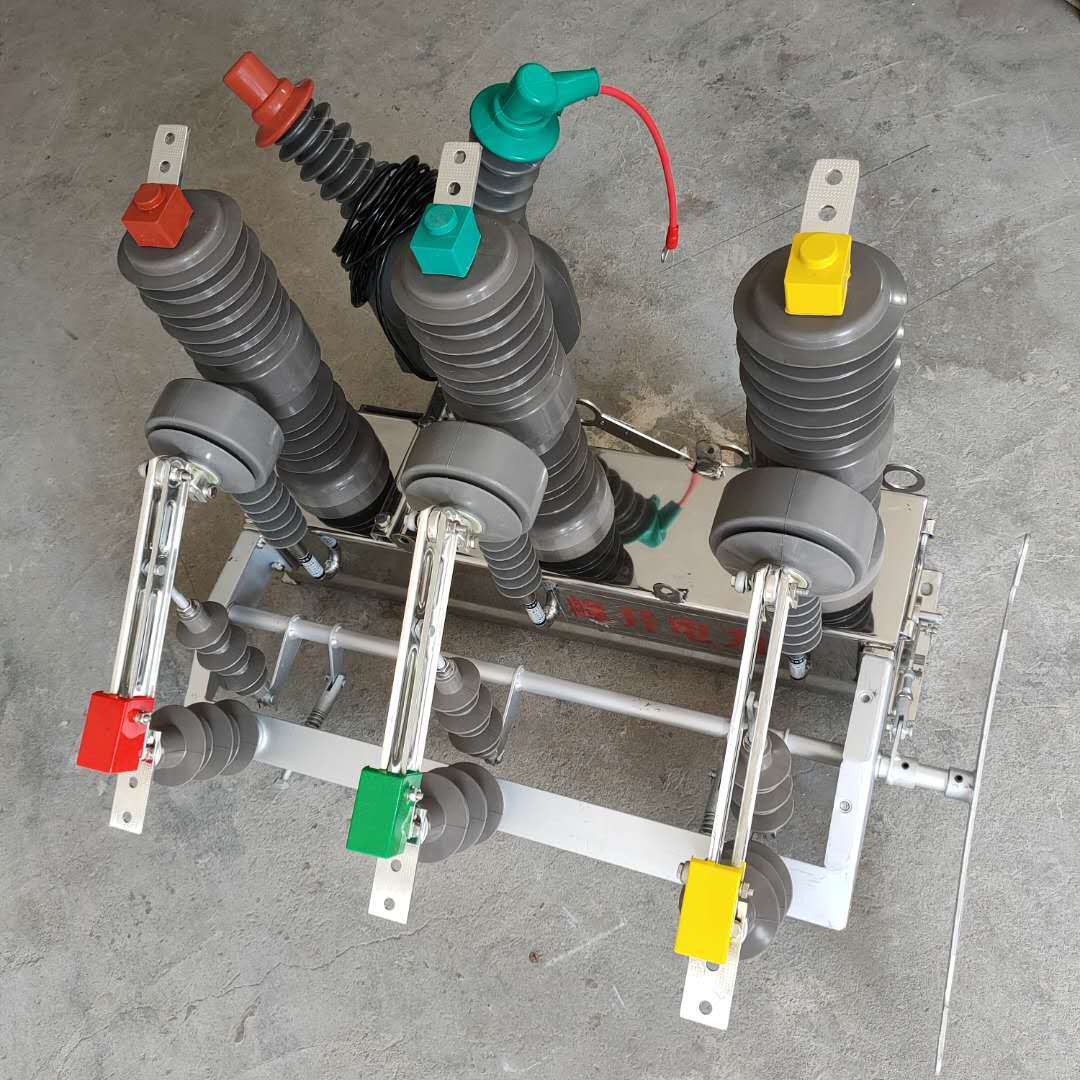 智能高压真空断路器zw3212f630a隔离户外柱上开关带看门狗10kv