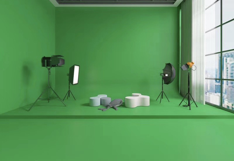 灵零影棚漆无影墙摄影专用墙面漆室内纯白哑光漆抠像影视艺术涂料