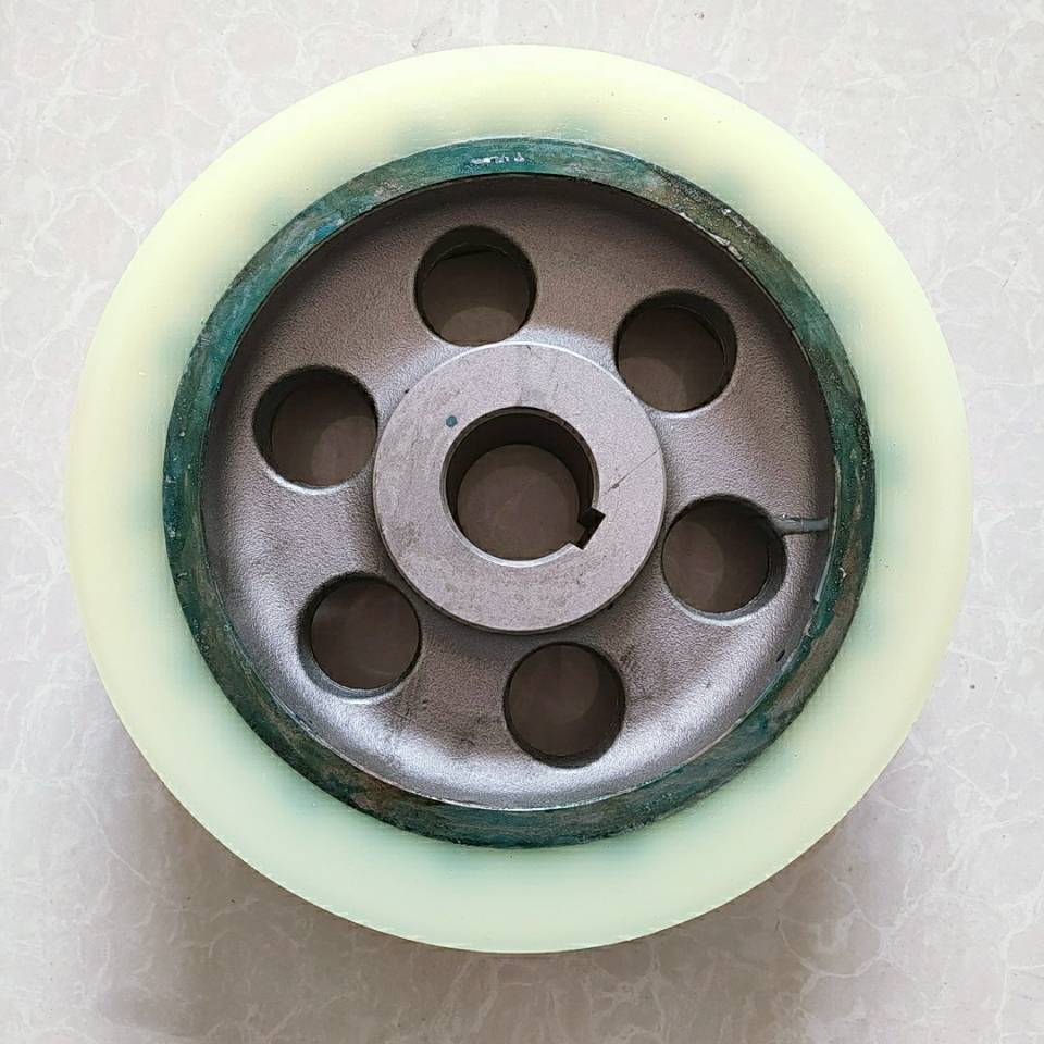 加气块摩擦轮聚氨酯摩擦轮聚氨酯包胶轮承重轮