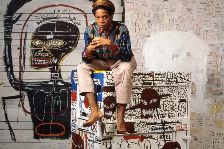 美国黑人艺术家jean-michel basquiat (译名:让&middot;米切尔&