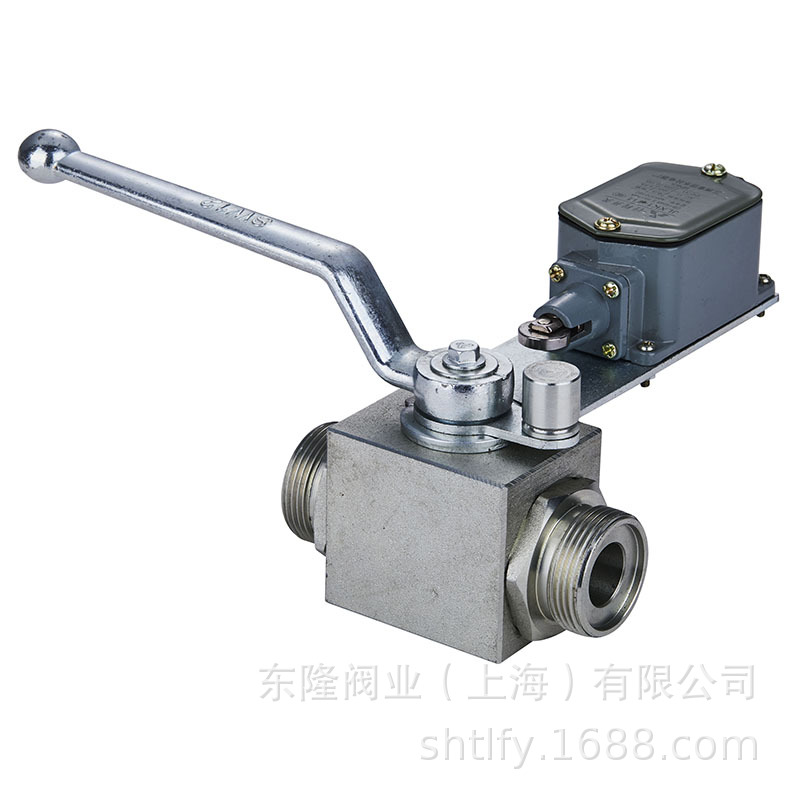 khb系列限位开关球阀 khb液压限位球阀 khb带限位开关球阀