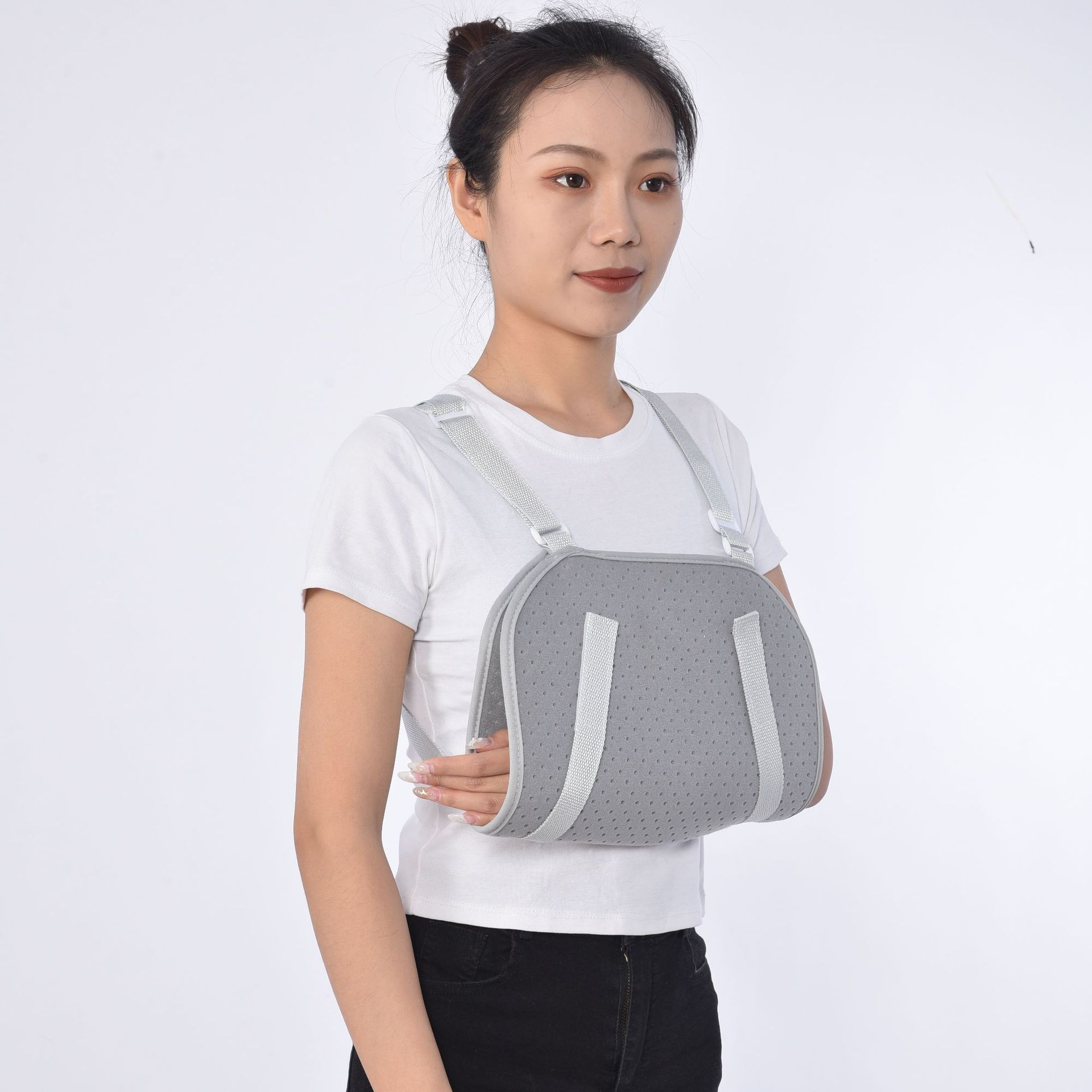 环抱式前臂吊带 手臂手腕骨折固定带肩关节脱臼脱位固定护具护托