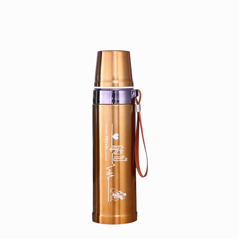 Customized Stainless Steel Straight Body Bottle Business Sales Vacuum Cup Bullet Portable Sling Water Cup Car Tea Cup