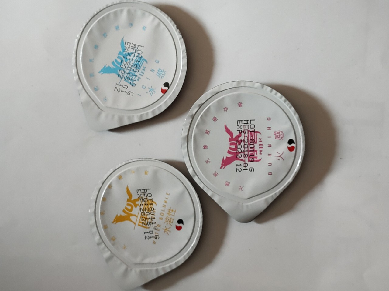 呼客果冻盒安全套超薄001冰火感套水溶性玻尿酸成人避孕计生用品