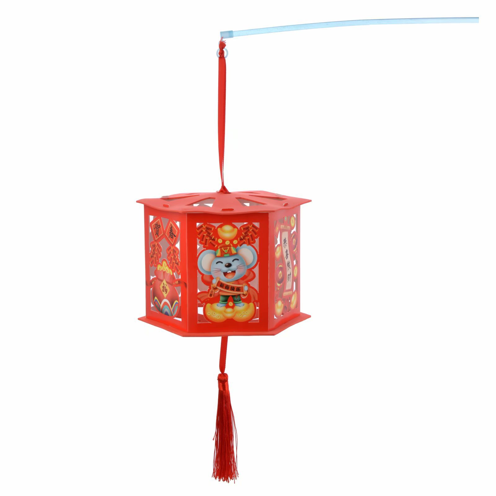 中秋节diy走马灯儿童创意手工春节中国风卡通发光灯笼中秋花灯