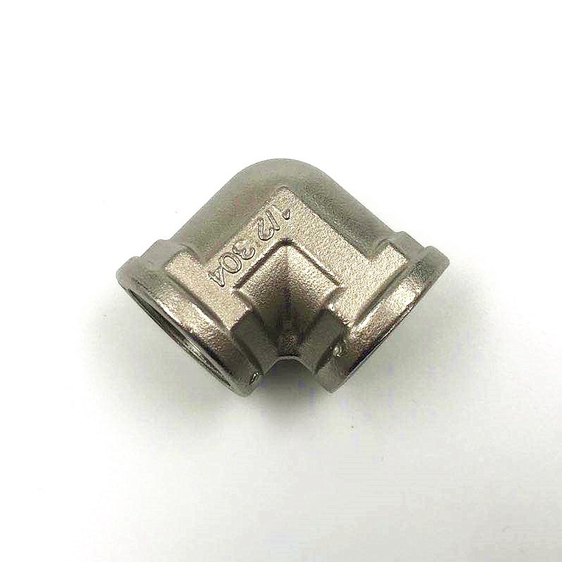 厂家直销不锈钢弯头 内丝内牙弯头201304双内弯 内螺纹弯头90度