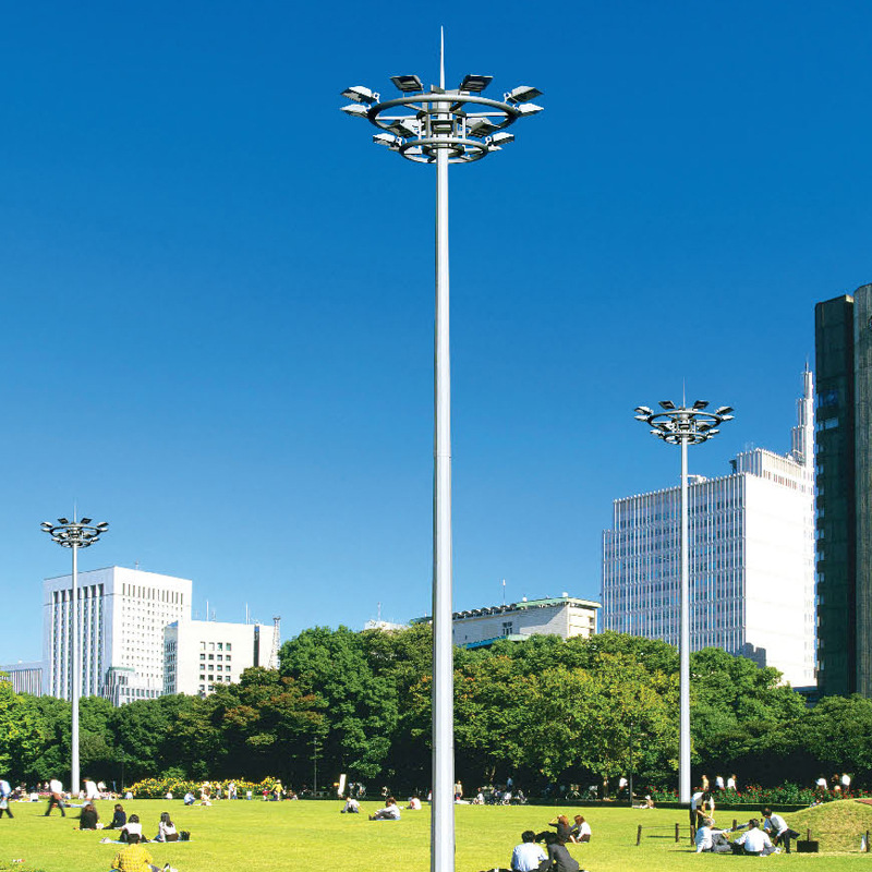 15米25米港口球场广场照明灯可升降式高杆灯机场学校跑道高杆路灯