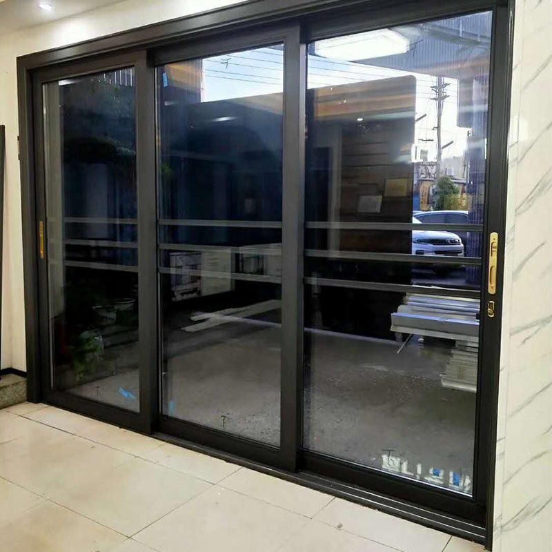 推拉门今日报价走势分析-黑色裂纹安全家用防盗门喷塑-阿里巴巴