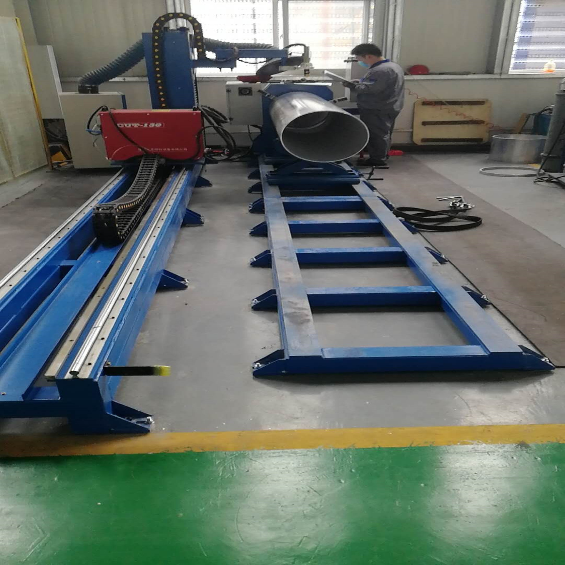 6米重型数控相贯线切割机钢管数控切割管子切割管材数控切割机