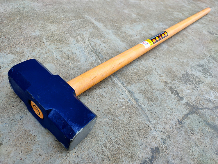 4米木柄大锤子 锻打八角锤装修砸墙大锤头