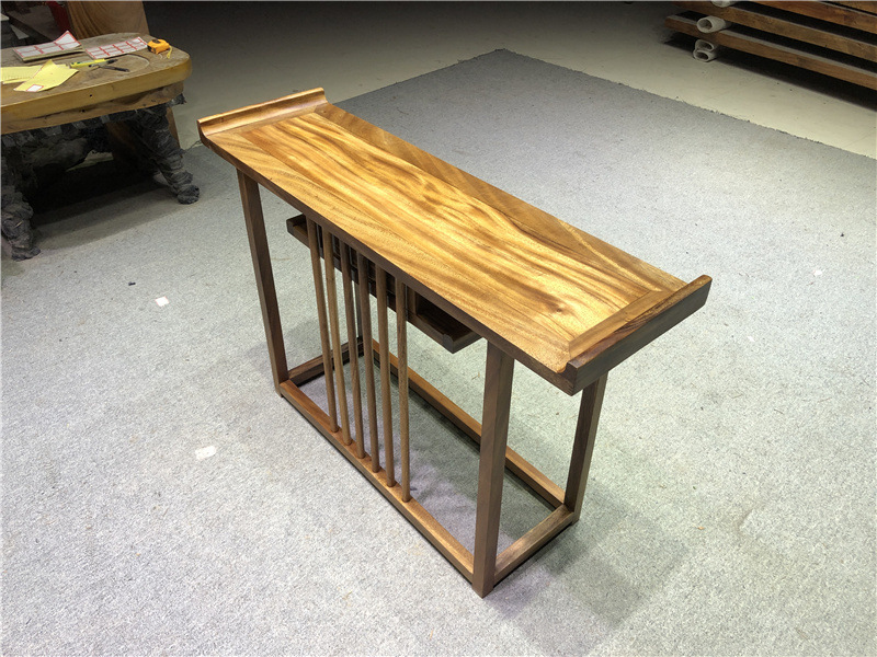 胡桃木仿古实木条几客厅玄关佛台家用简约供奉禅意现代供桌现货