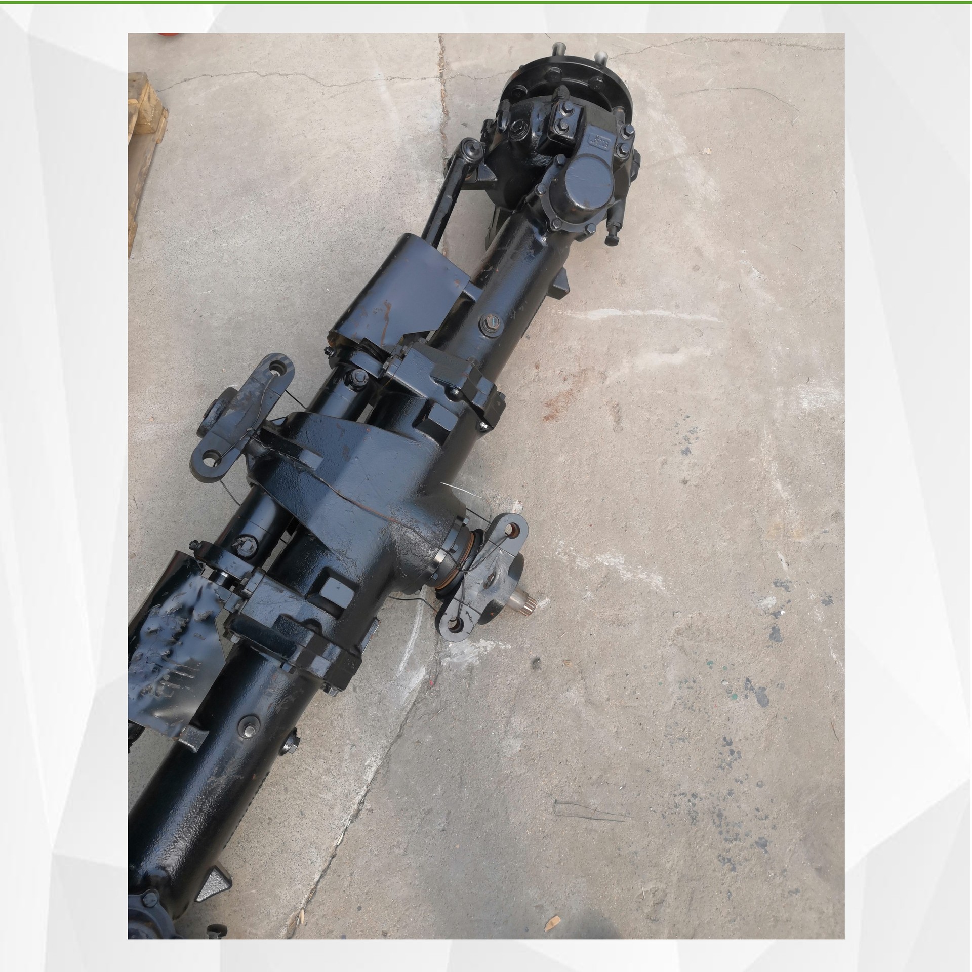 福田雷沃欧豹拖拉机配件前桥总成水田484/504/604/704/804加强