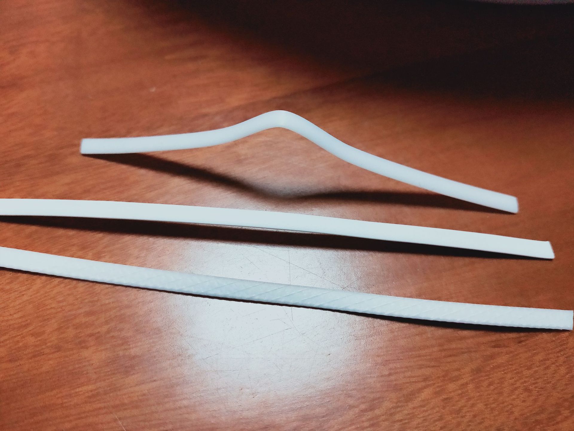 现货全塑口罩鼻梁条,3mm,定型好,不反弹