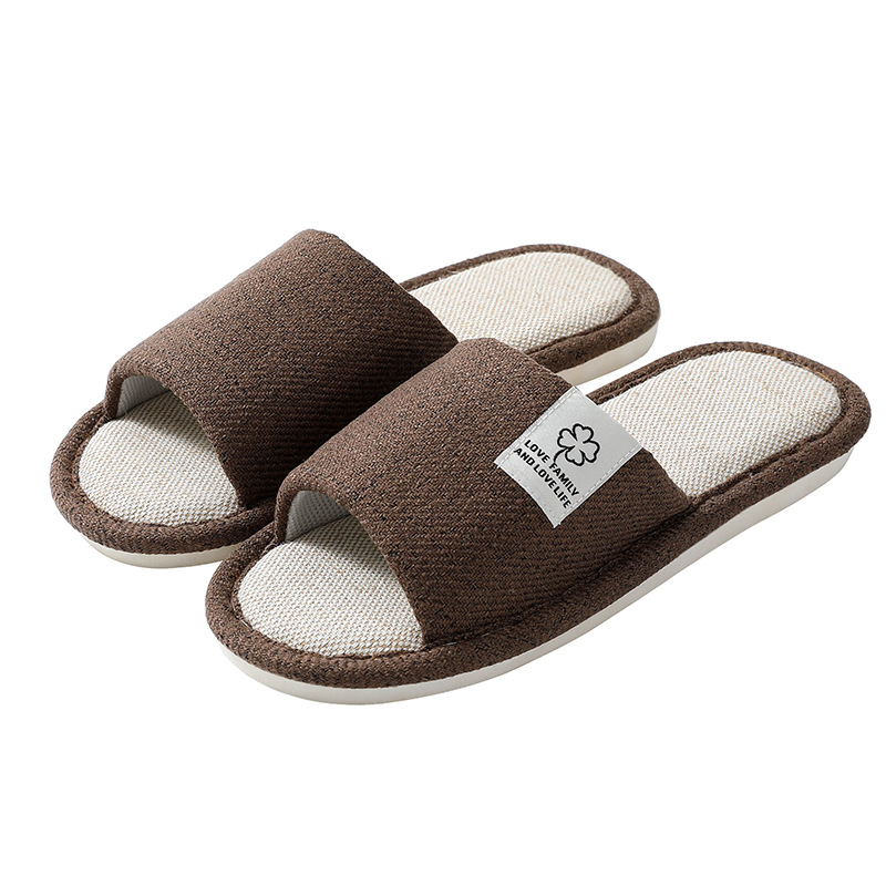 New Home Cotton and Linen Slippers