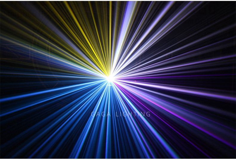 激光灯10瓦 全彩动画北极光时光隧道镭射光束灯单绿户外地标亮化