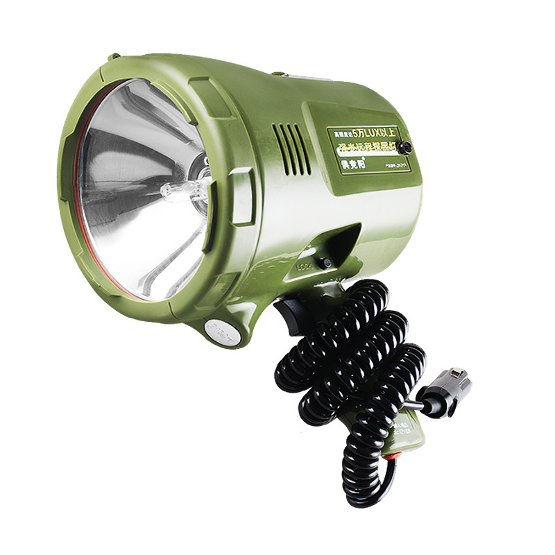 俱竞阳jy-213强光远程35w氙气手持探照灯户外打猎家用应急照明灯