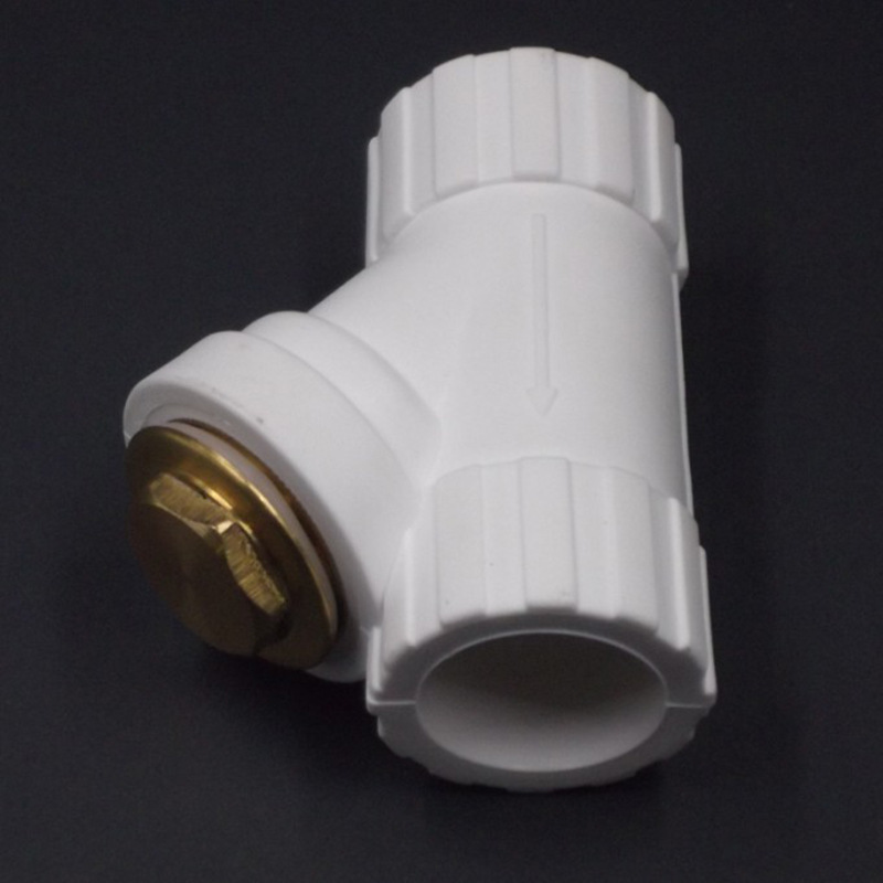 ppr y型过滤器 全新料y型热熔过滤器 20-63ppr三通弯头内外丝管件