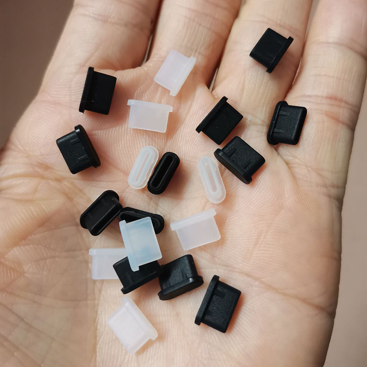 硅胶typec接口手机防尘塞防水塞插口硅胶塞孔堵头充电盖挡土筛噻