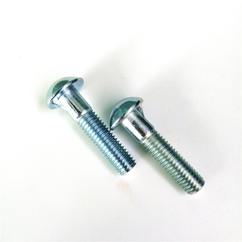 碳钢镀锌马车螺丝螺栓 不锈钢半圆头马车螺丝螺栓 来图定制加工