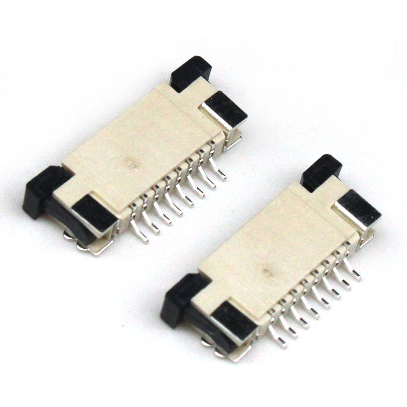 0间距翻盖抽拉式卧贴上下接fpc/ffc排线座子