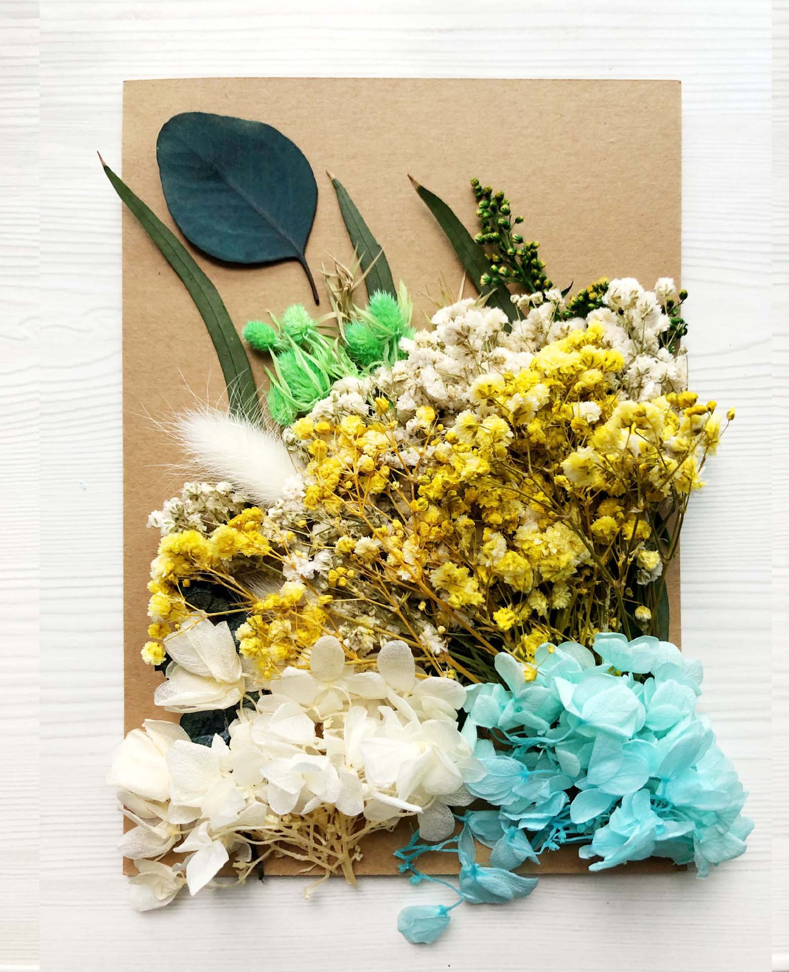 压花永生花材料包 干花永生花相框押花材料包diy花材香薰蜡烛优惠