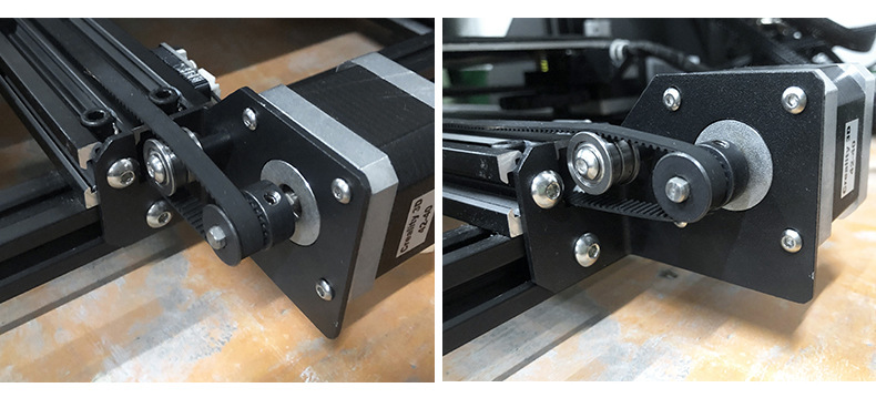 3d打印配件 cr-10 y轴nema 17步进电机马达固定支架 用于2040 v槽