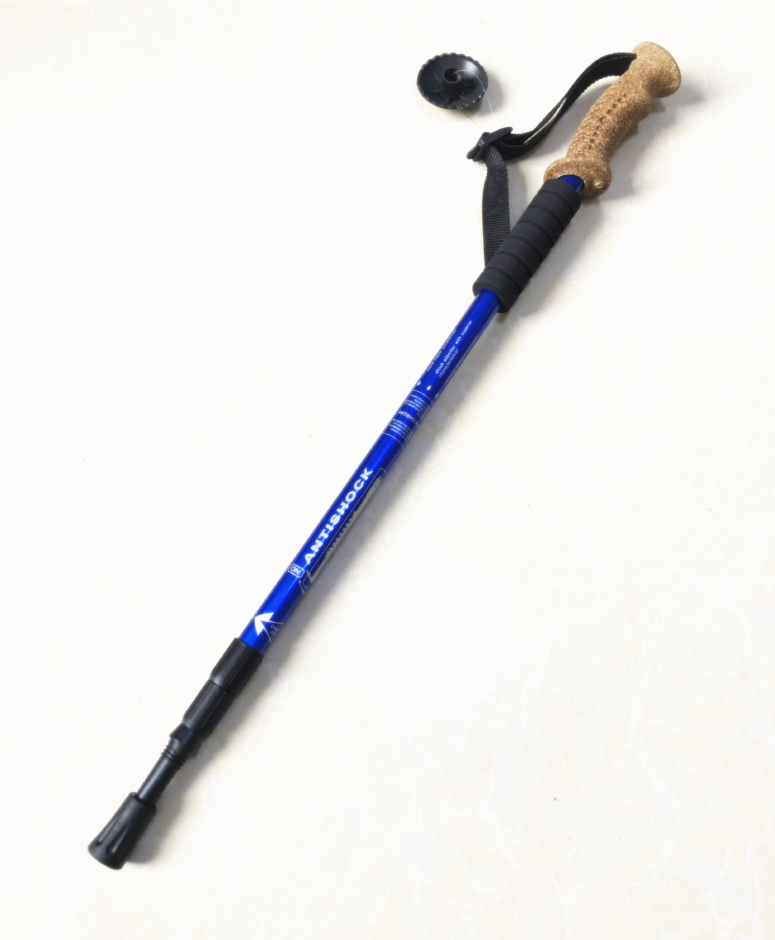 厂家直销 三节四节铝合金登山杖拐杖户外伸缩登山杖价格实惠品质