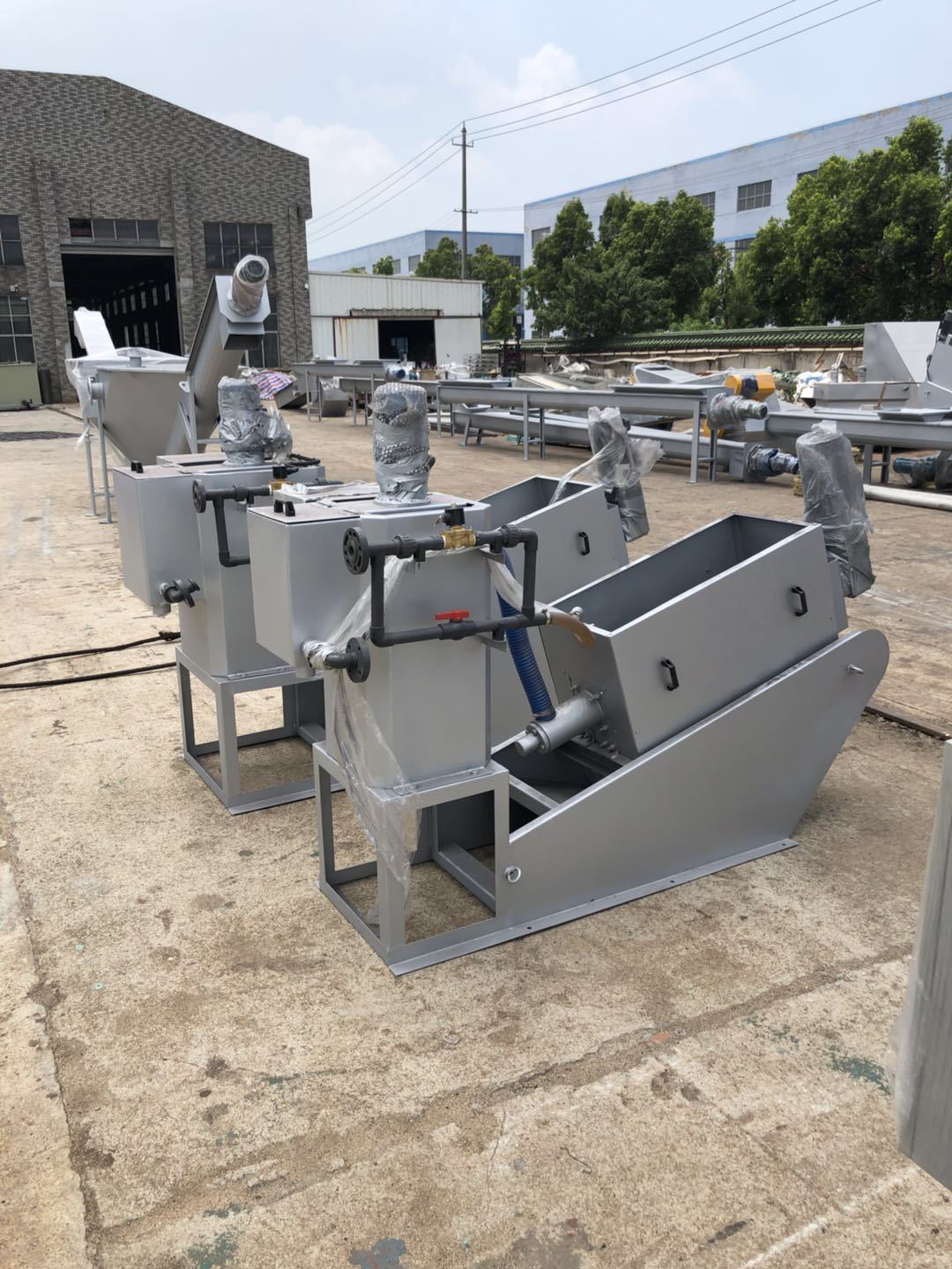 叠螺机 叠螺式污泥脱水机 叠螺式污泥浓缩机dl131 201 301 401