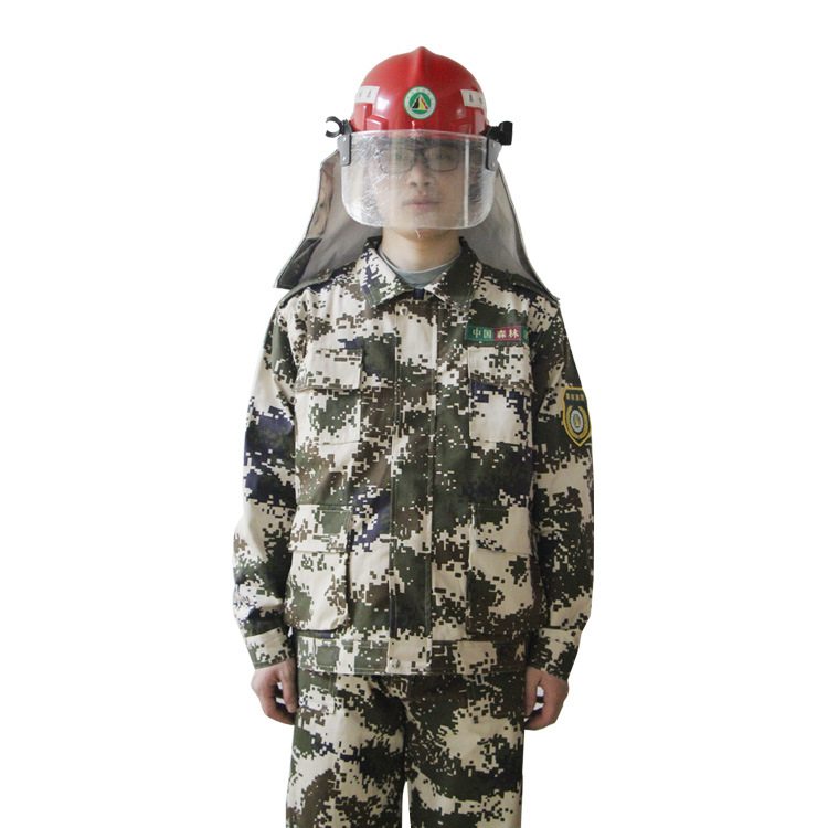 森林迷彩阻燃服作训服阻燃迷彩消防服男士四季扑火服抢险救援服