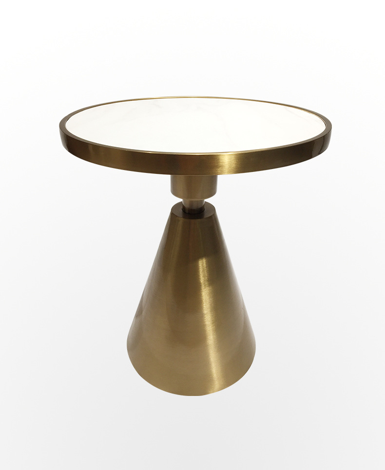 镀金茶几底座 现代简约风格五金桌脚 简约家具配件 接受定制加工