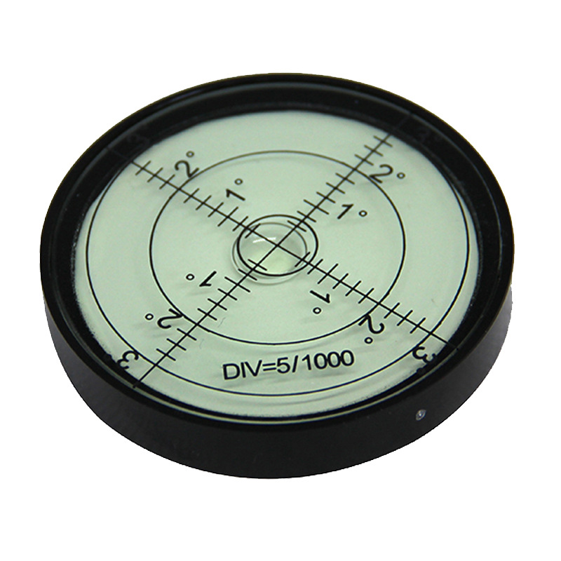 强磁性水平仪 万向水准器 水准泡精度高 圆形水准仪金属水平泡