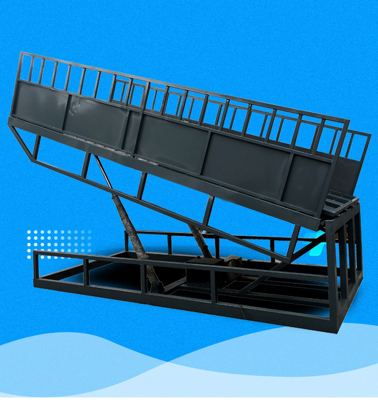 移动升降卸猪台液压赶猪台屠宰场专用出猪台养殖户出猪升降平台